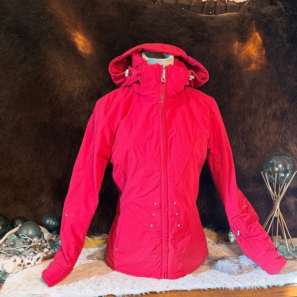 NILS Cherry Red Ski Jacket 4 (6030)